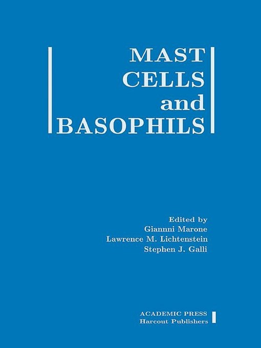 Title details for Mast Cells and Basophils by Gianni Marone - Available